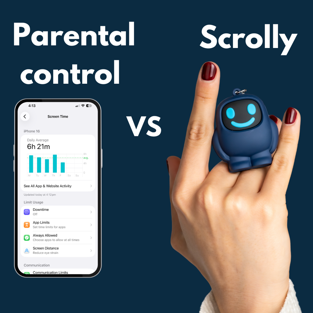 Parental Controls vs. Scrolly: Which One Actually Helps Your Child Build Healthier Phone Habits?
