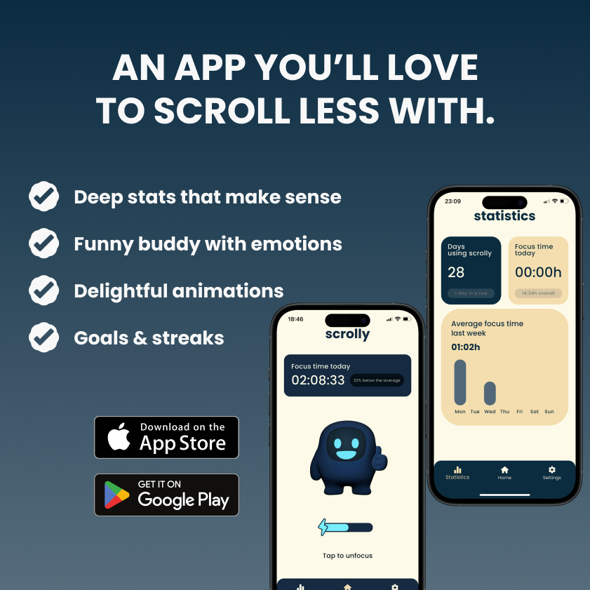 Scrolly - Your Screen Time Buddy